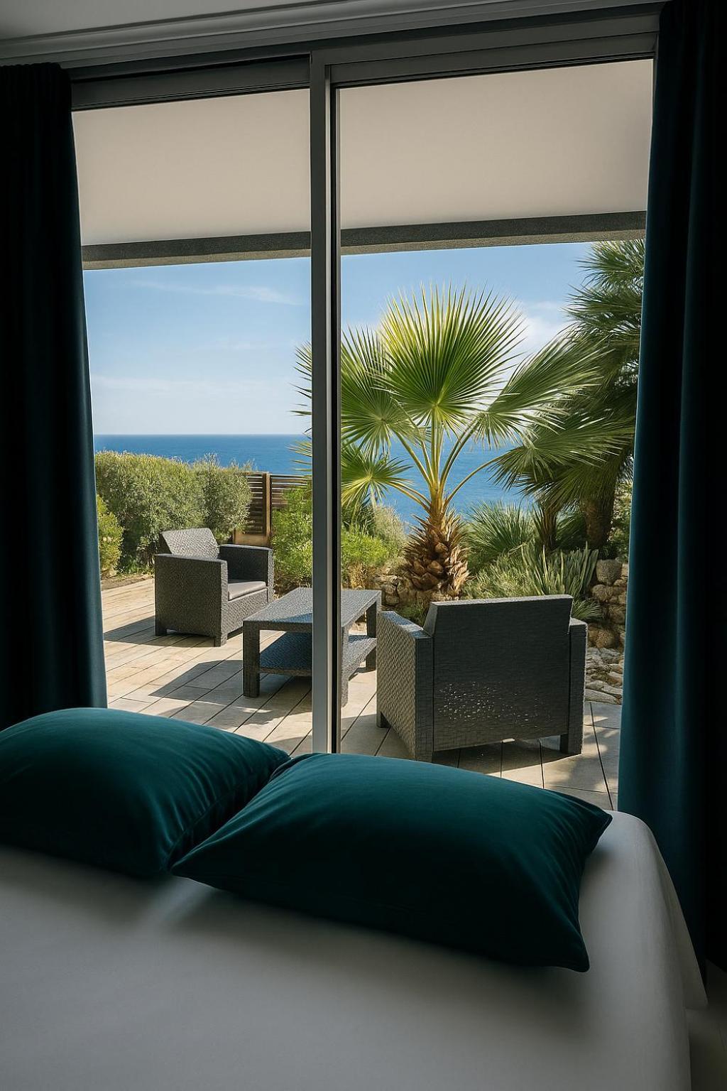 Luxueux Appartement - Vue Mer - Piscine - Free Parking - Monaco Cap-d'Ail Exterior foto